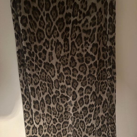 Zara sheer leopard print tunic size M - Picture 6 of 8